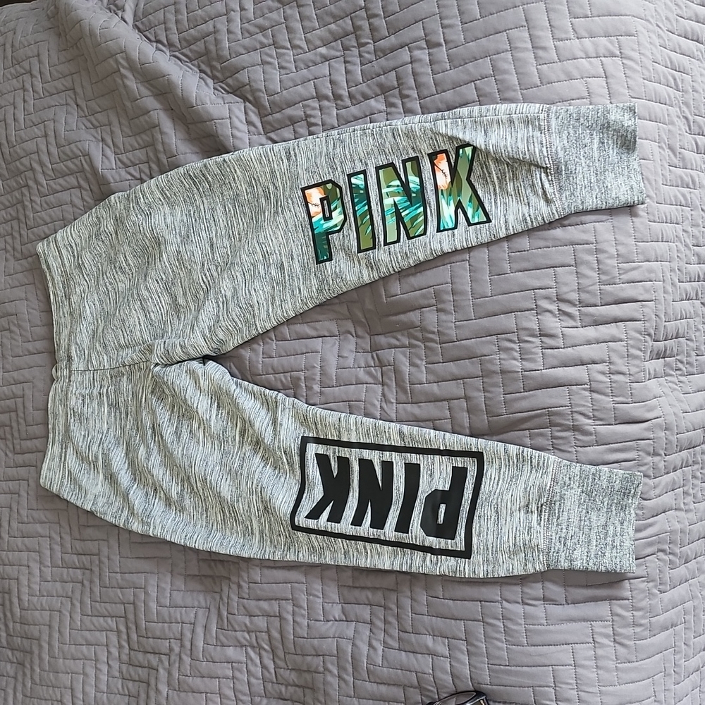 PINK sweat pants.